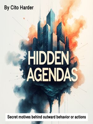 cover image of Hidden Agendas